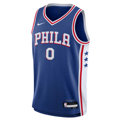 Tyrese Maxey Philadelphia 76ers Youth Swingman Jersey Icon Edition Royal - NBA