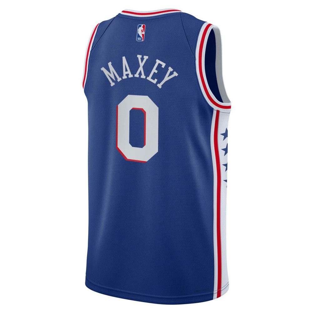 Tyrese Maxey Philadelphia 76ers Youth Swingman Jersey Icon Edition Royal - NBA