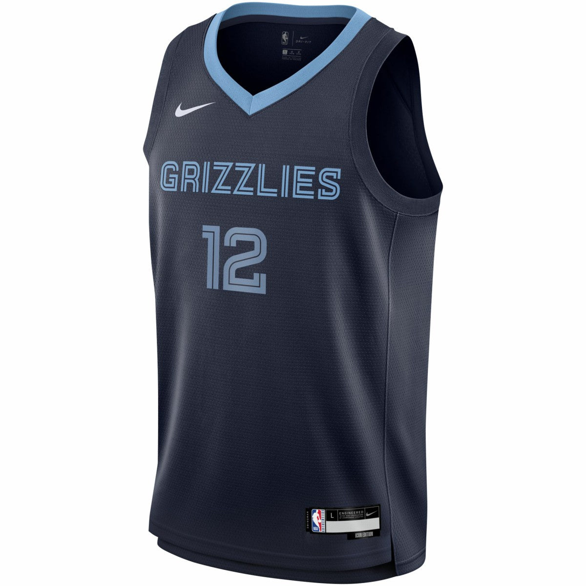 Ja Morant Memphis Grizzlies Youth Swingman Jersey Icon Edition Navy - NBA