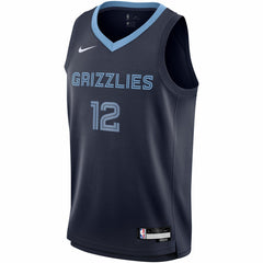 Ja Morant Memphis Grizzlies Youth Swingman Jersey Icon Edition Navy - NBA