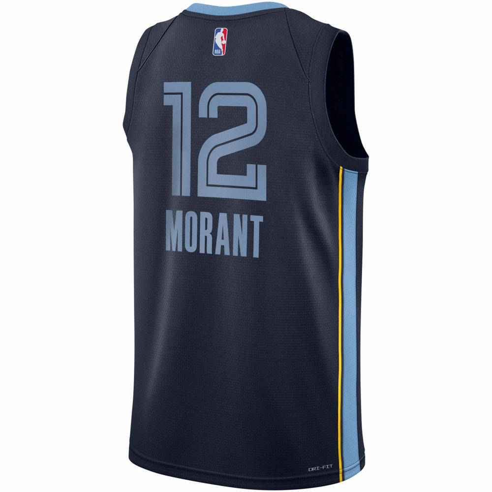 Ja Morant Memphis Grizzlies Youth Swingman Jersey Icon Edition Navy - NBA
