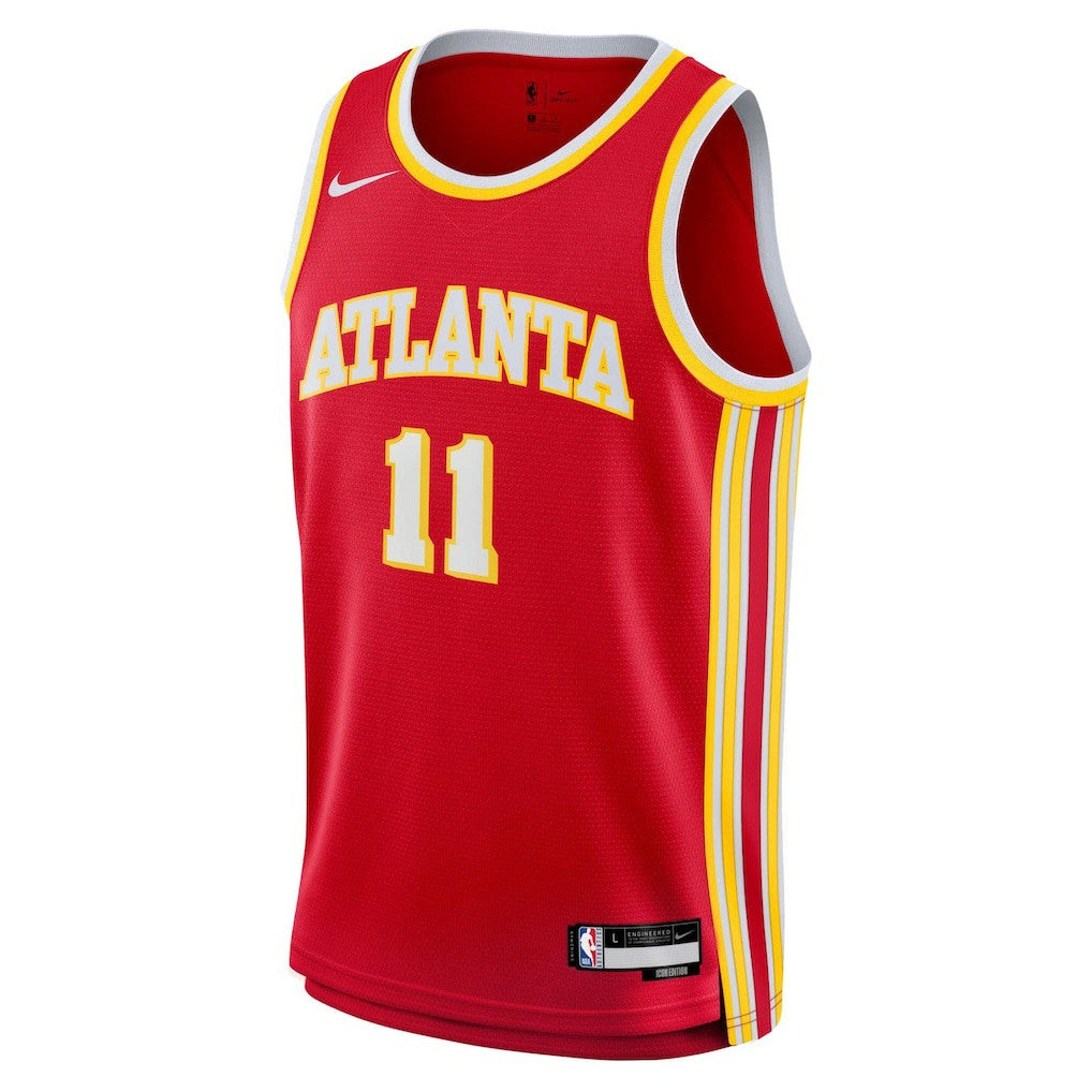 Trae Young Atlanta Hawks Youth Swingman Jersey Icon Edition Red - NBA