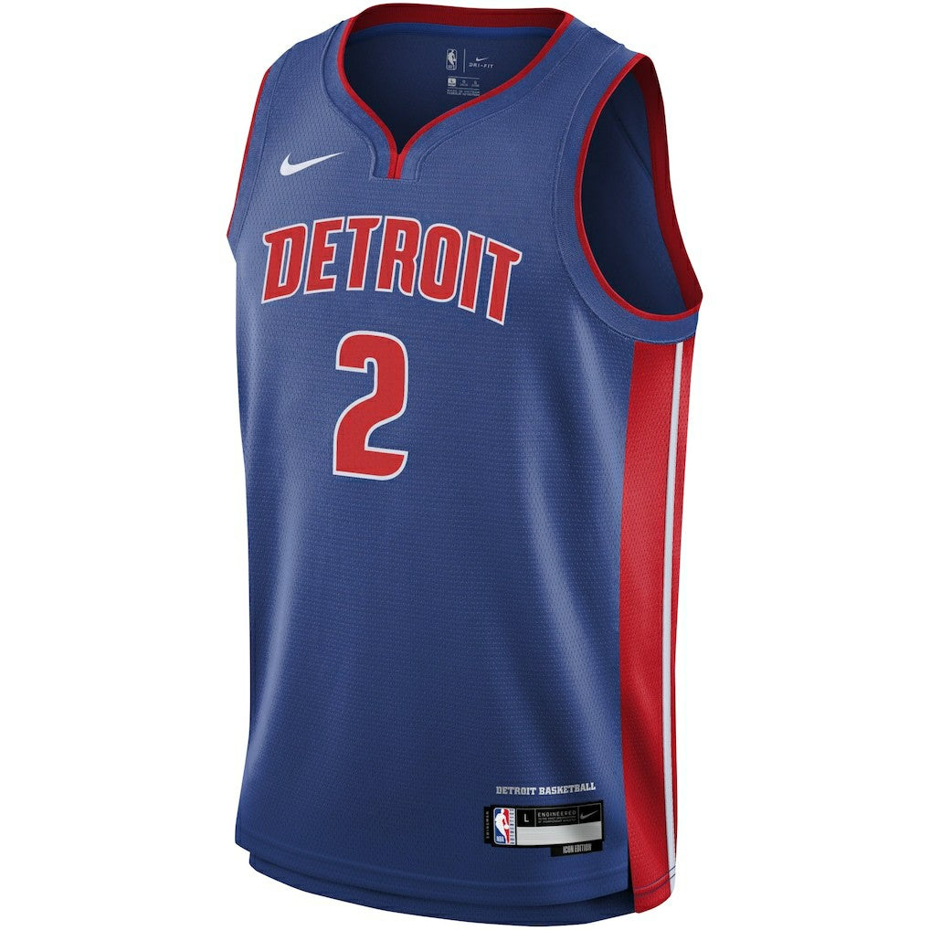 Cade Cunningham Detroit Pistons Youth Swingman Jersey Icon Editi- Blue - NBA