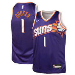 Devin Booker Phoenix Suns Youth Swingman Jersey Icon Edition Purple - NBA