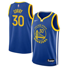 Stephen Curry Golden State Warriors Youth Swingman Jersey Icon Editi- Royal - NBA