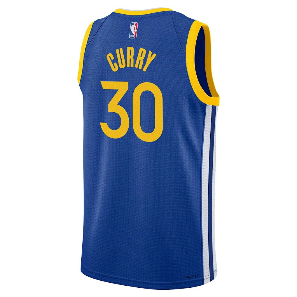 Stephen Curry Golden State Warriors Youth Swingman Jersey Icon Editi- Royal - NBA
