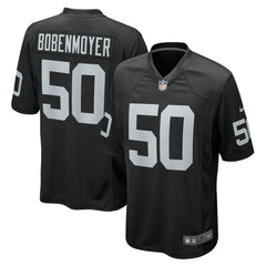 Jacob Bobenmoyer Las Vegas Raiders Game Player Jersey Black | Nike for Sale