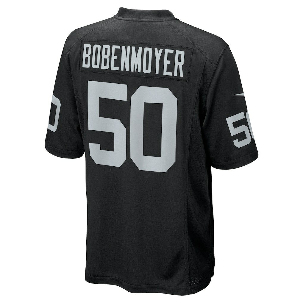 Jacob Bobenmoyer Las Vegas Raiders Game Player Jersey Black | Nike for Sale