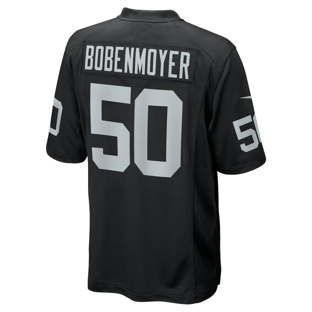 Jacob Bobenmoyer Las Vegas Raiders Game Player Jersey Black | Nike for Sale