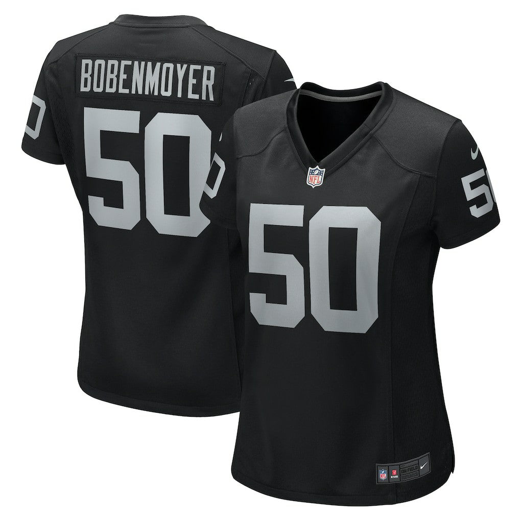 Jacob Bobenmoyer Las Vegas Raiders Women's Game Player Jersey Black | Nike for Sale