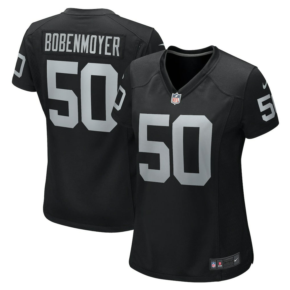 Jacob Bobenmoyer Las Vegas Raiders Women's Game Player Jersey Black | Nike for Sale