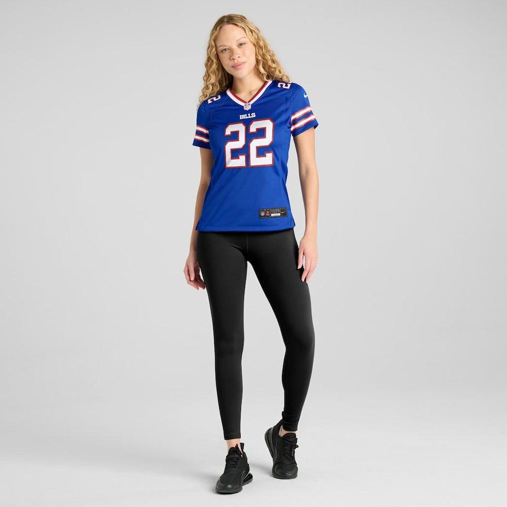 Damien Harris Buffalo Bills Women's Game Player Jersey Royal | Nike for Sale