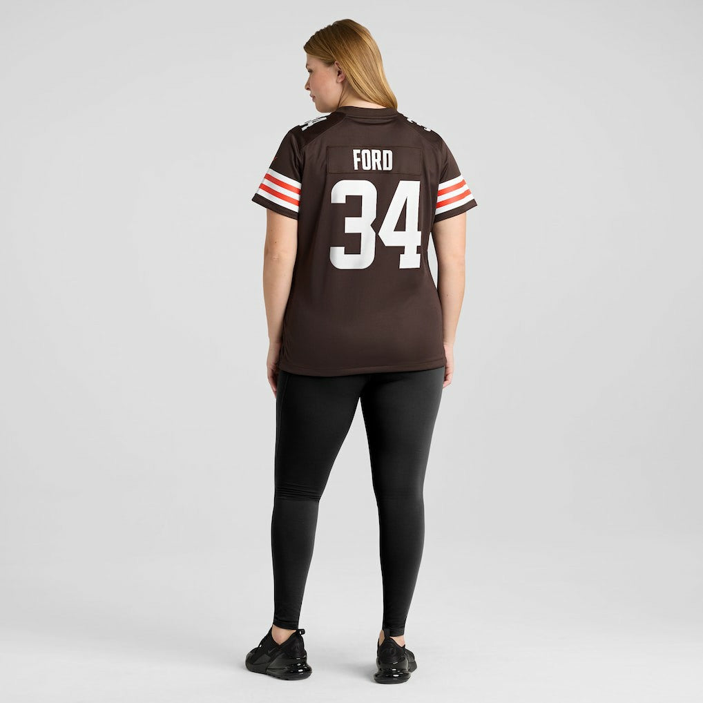 Jerome Ford Cleveland Browns Women's Game Player Jersey Brown | Nike for Sale