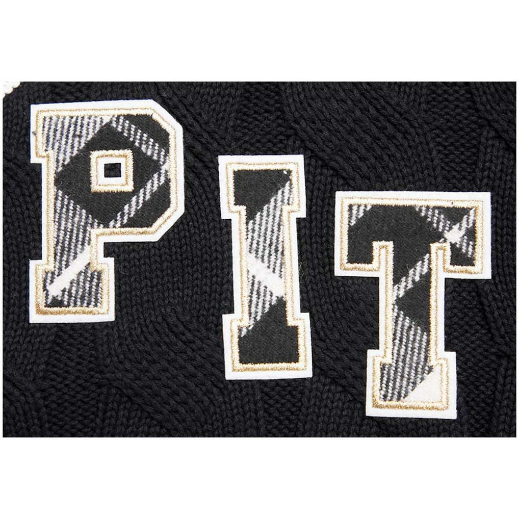 Pittsburgh Steelers Pro Standard Women's Prep V-Neck Pullover Sweater Black | NFL