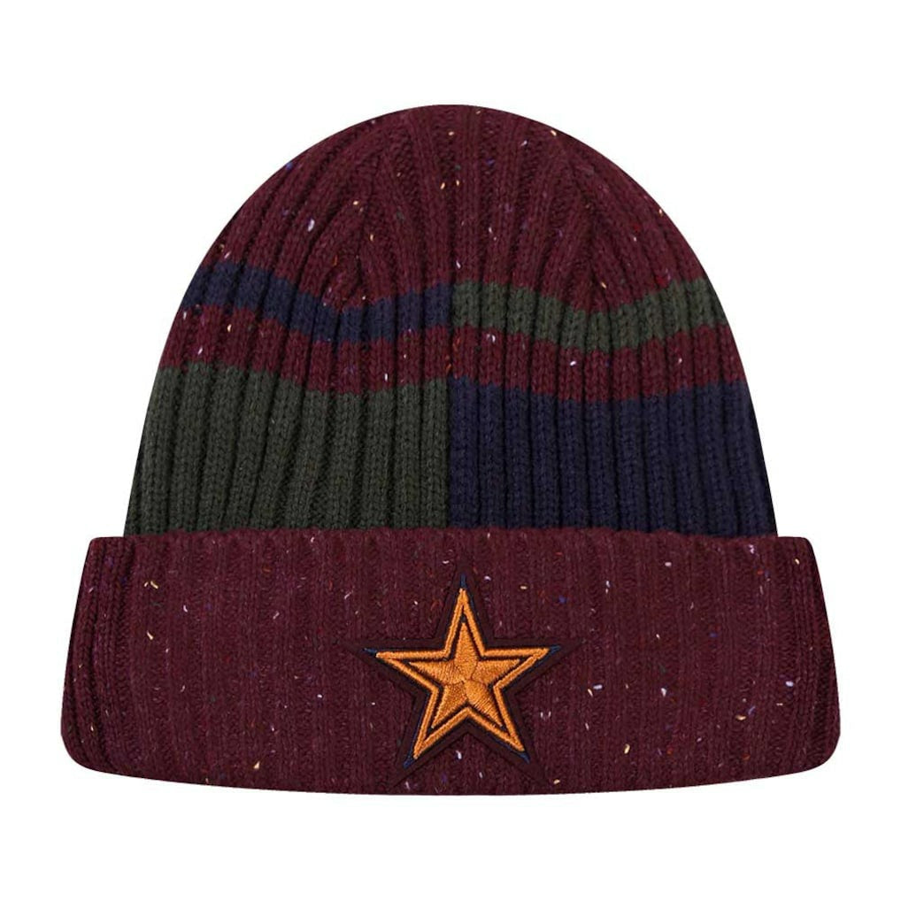 Dallas Cowboys Pro Standard Speckled Cuffed Knit Hat Burgundy | NFL