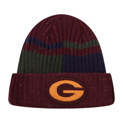 Green Bay Packers Pro Standard Speckled Cuffed Knit Hat Burgundy | NFL