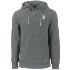 Detroit Tigers Cutter & Buck Roam Eco Half-Zip Recycled Pullover Hoodie - MLB