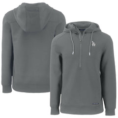 Los Angeles Dodgers Cutter & Buck Roam Eco Half-Zip Recycled Pullover Hoodie - MLB