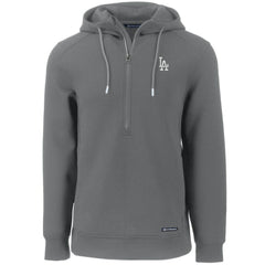 Los Angeles Dodgers Cutter & Buck Roam Eco Half-Zip Recycled Pullover Hoodie - MLB