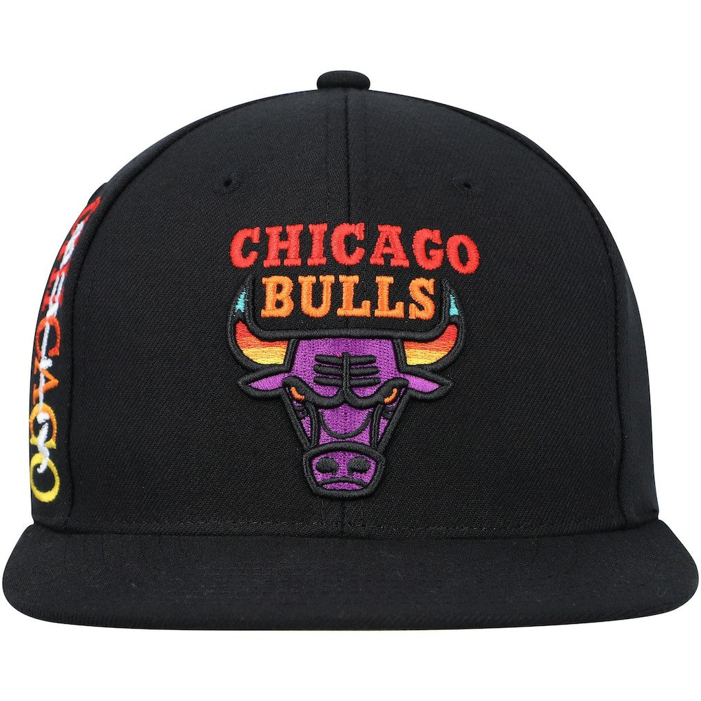 Chicago Bulls Soul High-Grade Fade Undervisor Snapback Hat Black - NBA