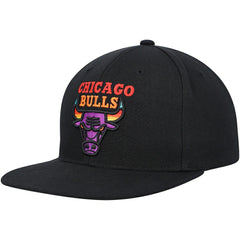 Chicago Bulls Soul High-Grade Fade Undervisor Snapback Hat Black - NBA