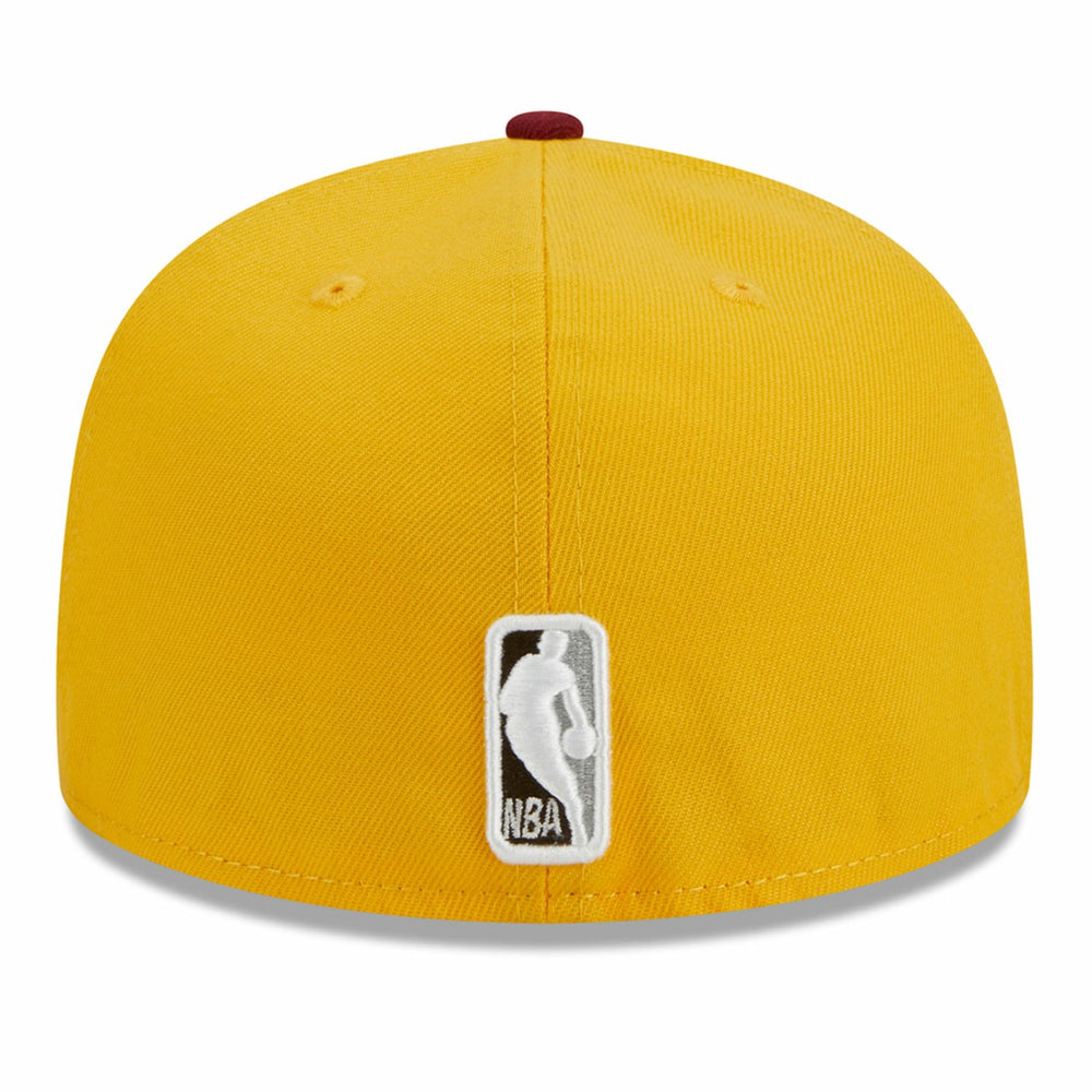 Phoenix Suns Fall Leaves 2-Tone 59FIFTY Fitted Hat Yellow/Red - NBA