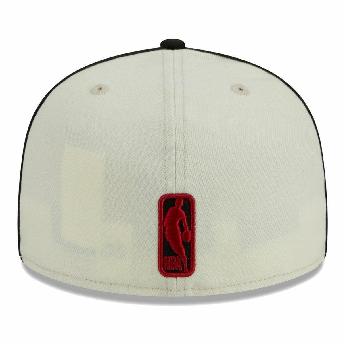 Miami Heat Piping 2-Tone 59FIFTY Fitted Hat Cream/Black - NBA