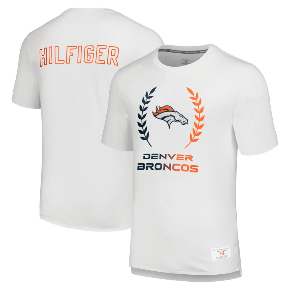Denver Broncos Tommy Hilfiger Miles T-Shirt White | NFL