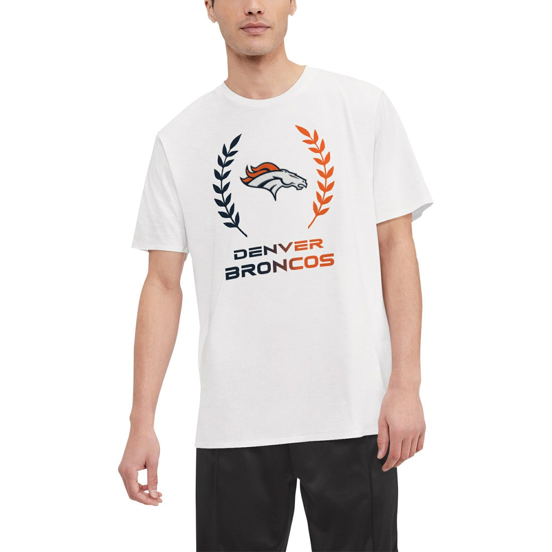 Denver Broncos Tommy Hilfiger Miles T-Shirt White | NFL