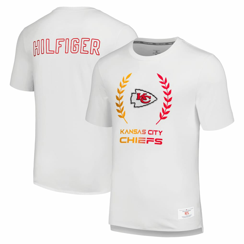 Kansas City Chiefs Tommy Hilfiger Miles T-Shirt White | NFL