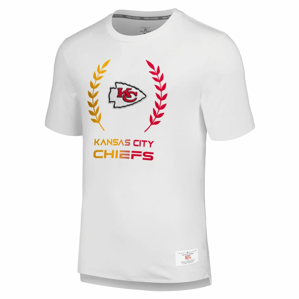 Kansas City Chiefs Tommy Hilfiger Miles T-Shirt White | NFL