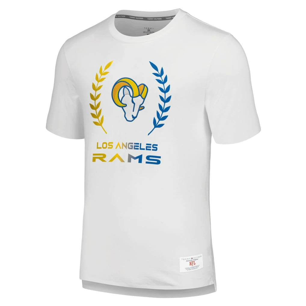 Los Angeles Rams Tommy Hilfiger Miles T-Shirt White | NFL
