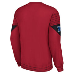 Arizona Cardinals Starter Face-Off Pullover Sweatshirt Cardinal | NFL