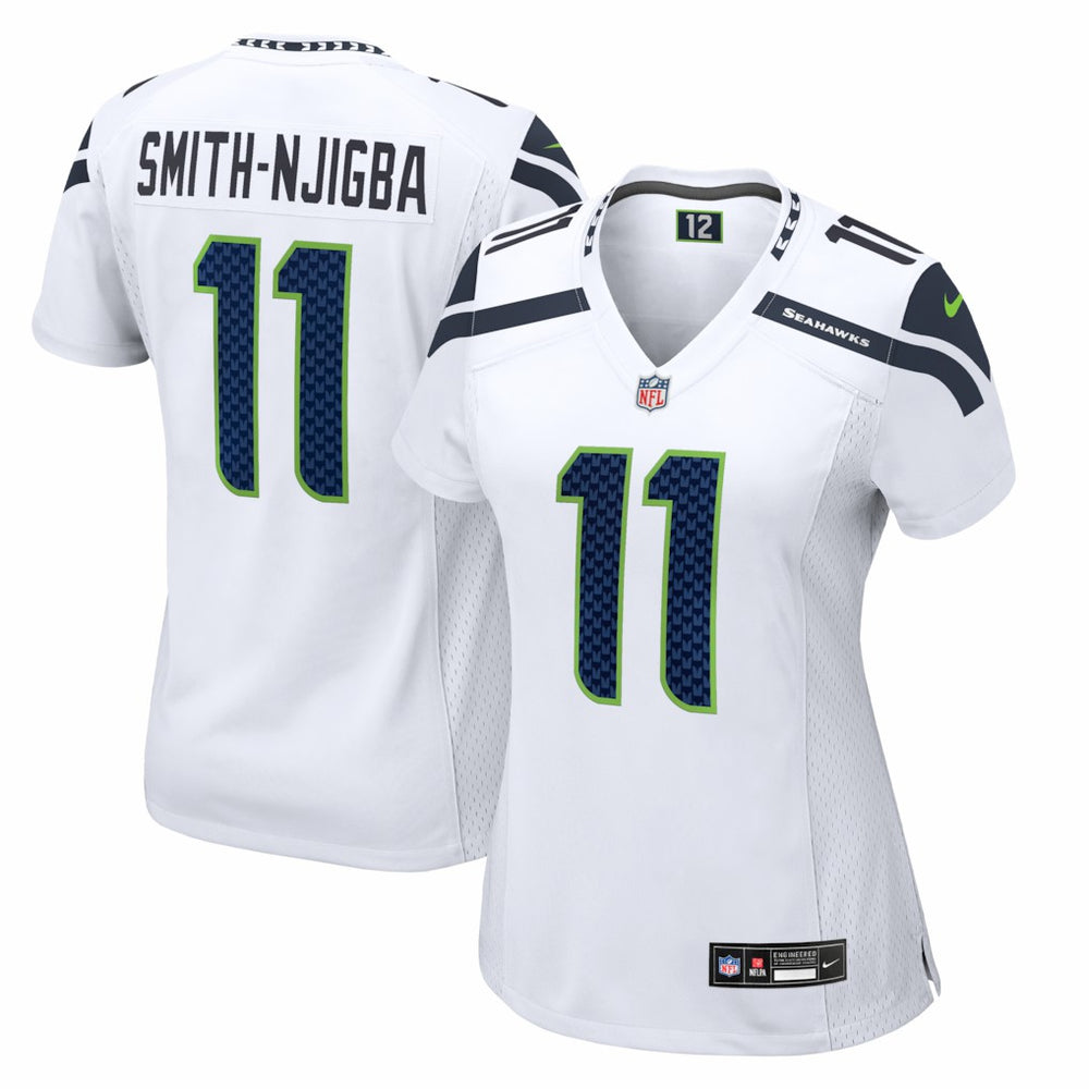Jaxon Smith-Njigba Seattle Seahawks Women's Game Jersey White | Nike for Sale