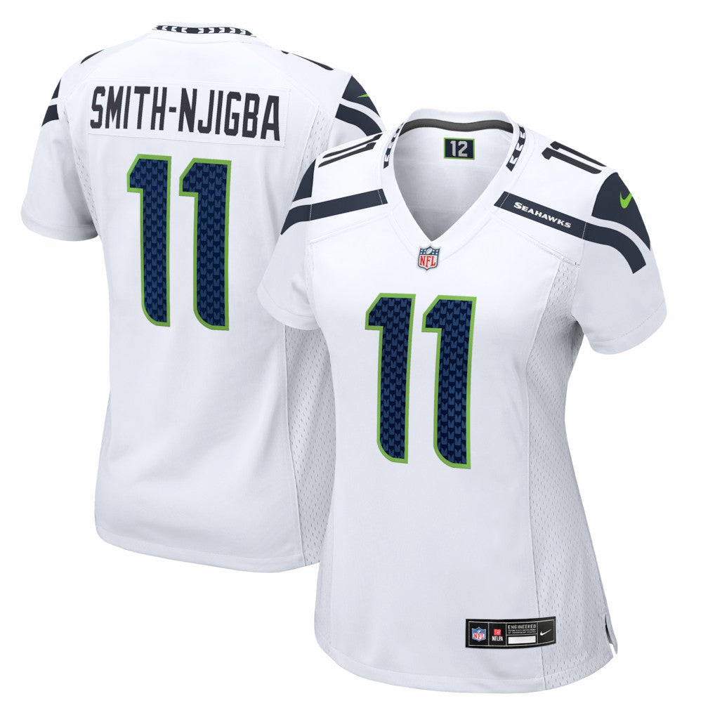 Jaxon Smith-Njigba Seattle Seahawks Women's Game Jersey White | Nike for Sale