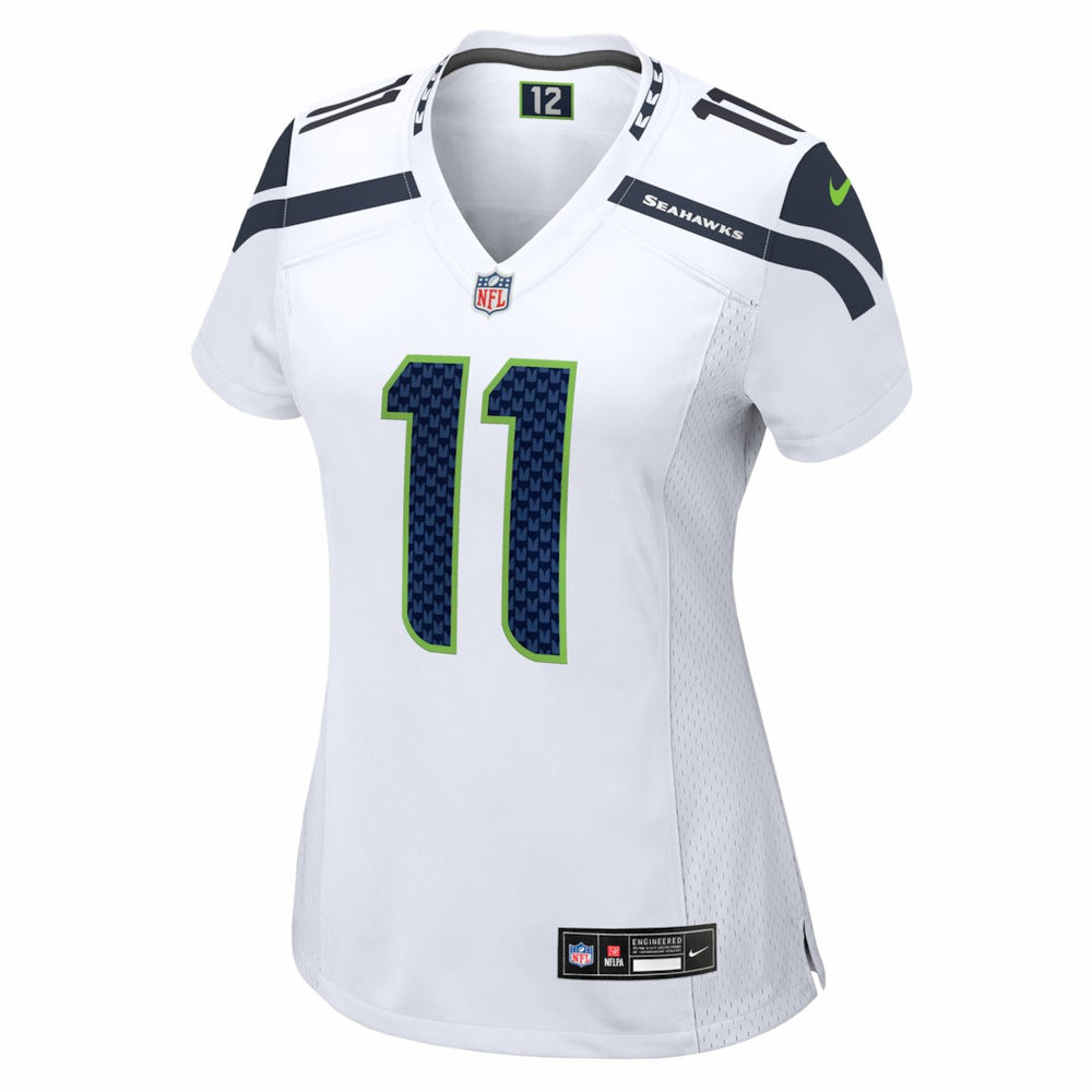 Jaxon Smith-Njigba Seattle Seahawks Women's Game Jersey White | Nike for Sale