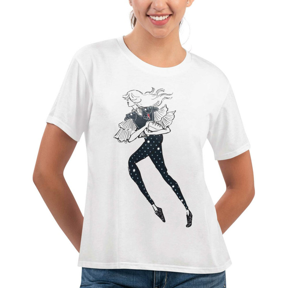 Houston Texans G-III 4Her by Carl Banks Women's Play The Ball T-Shirt White | NFL