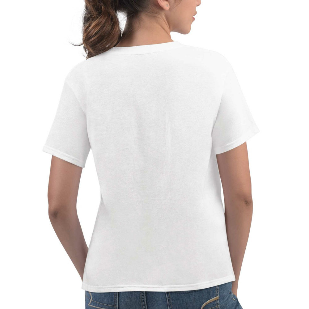 Tennessee Titans G-III 4Her by Carl Banks Women's Play The Ball T-Shirt White | NFL