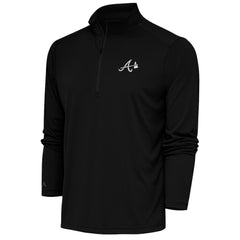 Atlanta Braves Antigua Metallic Tribute Quarter-Zip Top - MLB