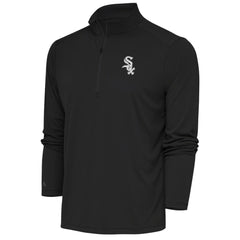 Chicago White Sox Antigua Metallic Tribute Quarter-Zip Top - MLB