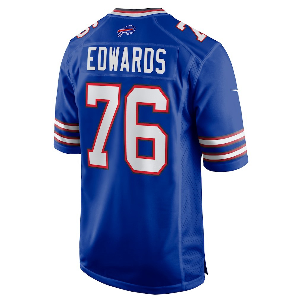 David Edwards Buffalo Bills Game Jersey Royal | Nike for Sale