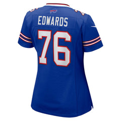 David Edwards Buffalo Bills Women's Game Jersey Royal | Nike for Sale