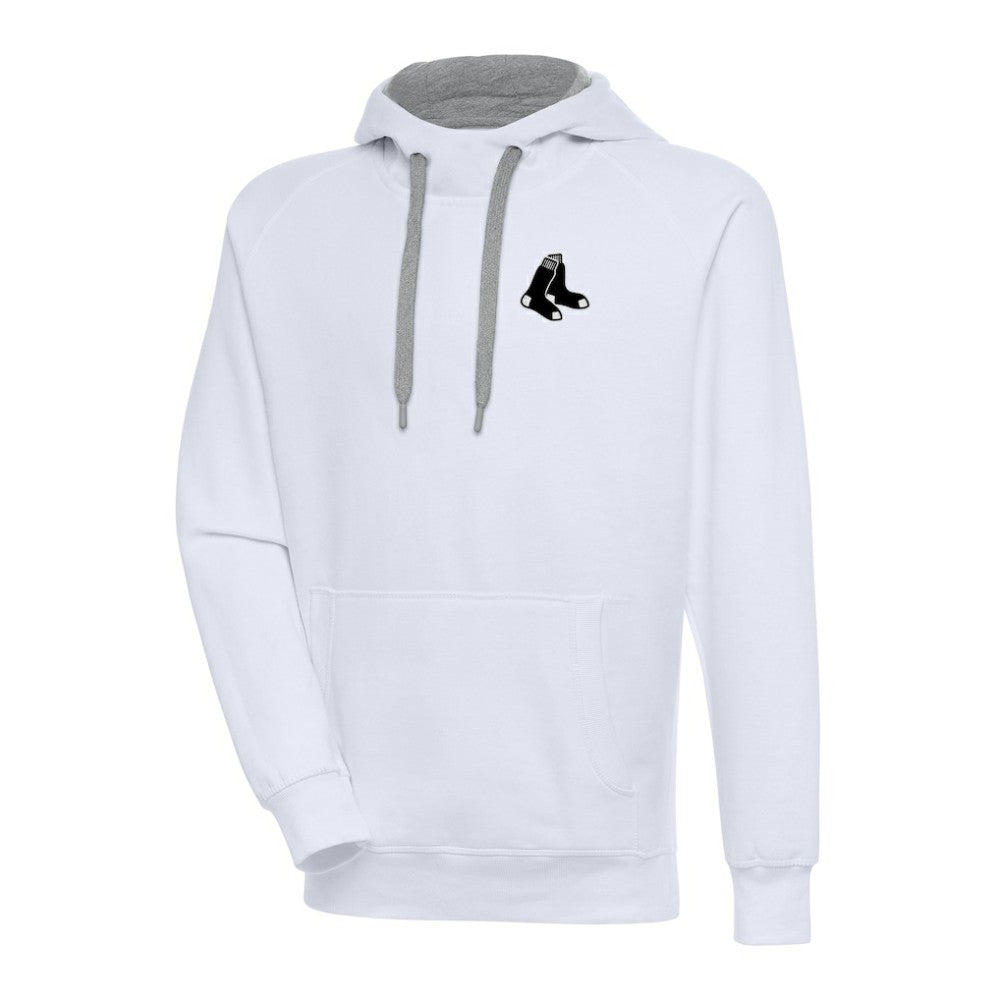 Boston Red Sox Antigua Metallic Victory Pullover Hoodie - MLB