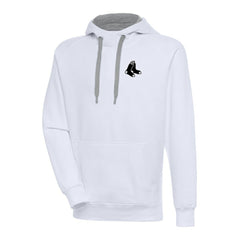 Boston Red Sox Antigua Metallic Victory Pullover Hoodie - MLB