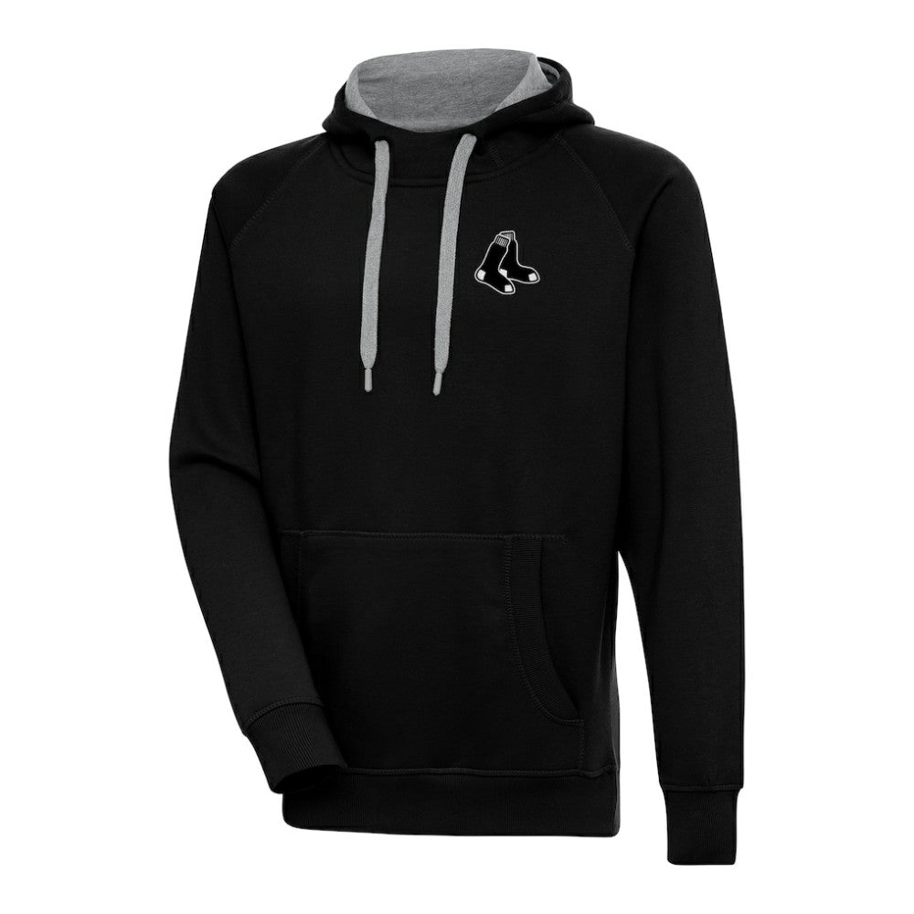 Boston Red Sox Antigua Metallic Victory Pullover Hoodie - MLB