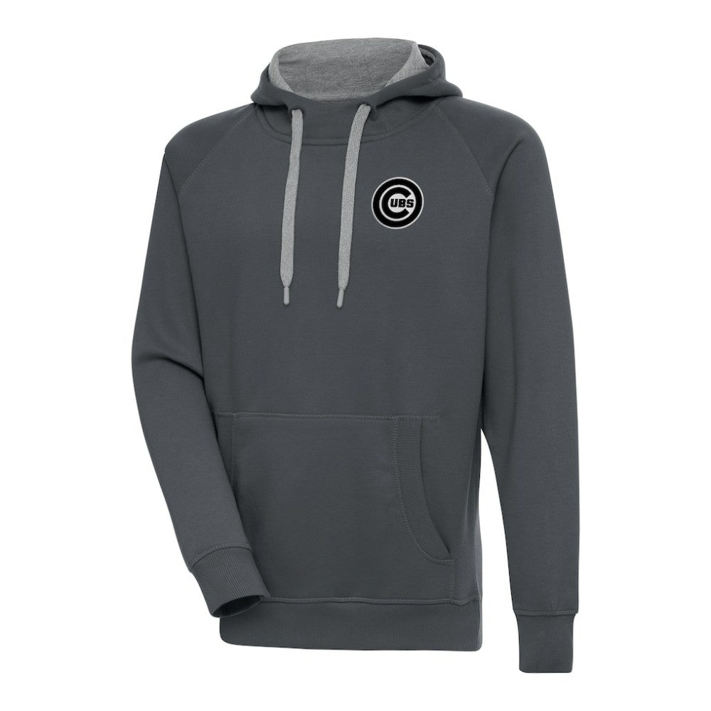 Chicago Cubs Antigua Metallic Victory Pullover Hoodie - MLB