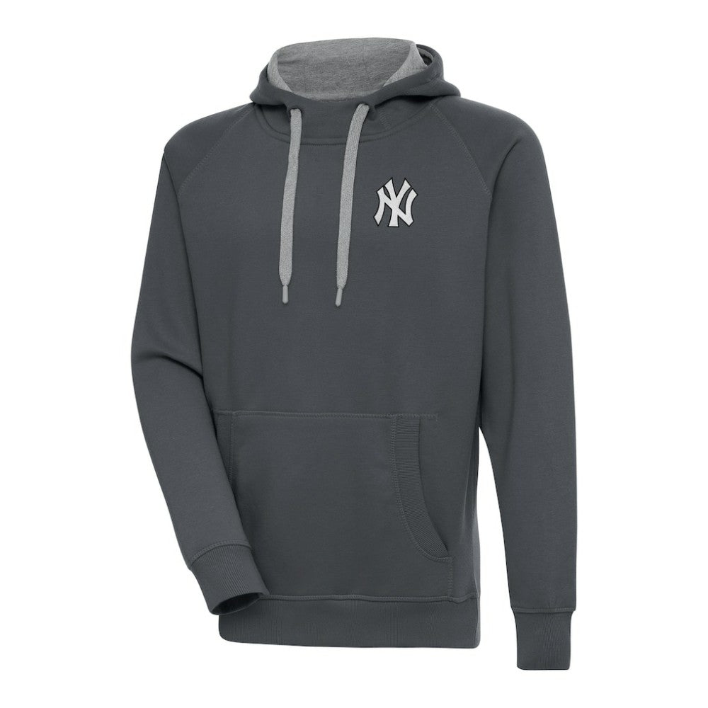 New York Yankees Antigua Metallic Victory Pullover Hoodie - MLB