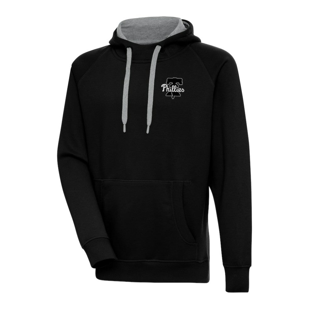 Philadelphia Phillies Antigua Metallic Victory Pullover Hoodie - MLB