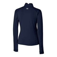 Philadelphia Phillies Cutter & Buck Women's DryTec Traverse Stretch Quarter-Zip Pullover Top - MLB