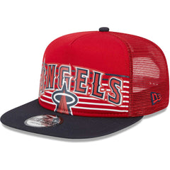 Los Angeles Angels New Era Speed Golfer Trucker Snapback Hat - MLB